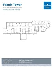 6624 Fannin St, Houston, TX à louer Plan d’étage– Image 1 sur 1