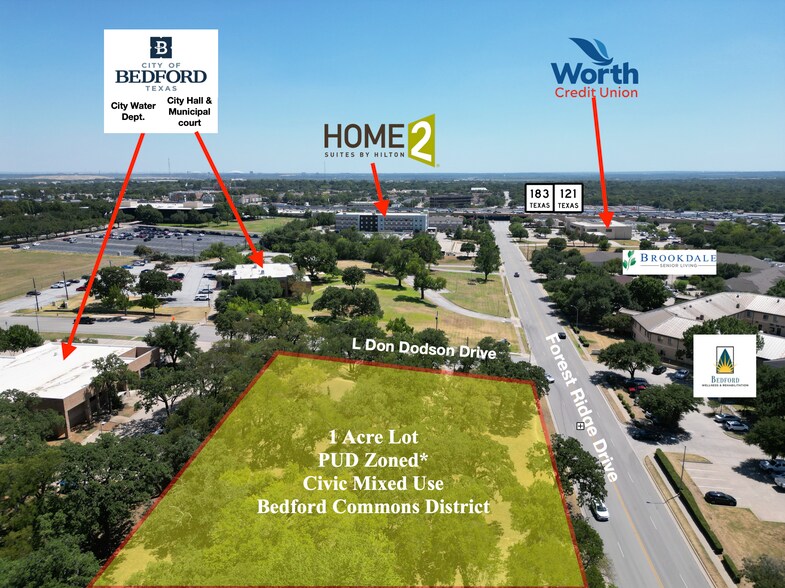 2009 Forest Ridge Dr, Bedford, TX à vendre - Photo de l’immeuble – Image 1 sur 4