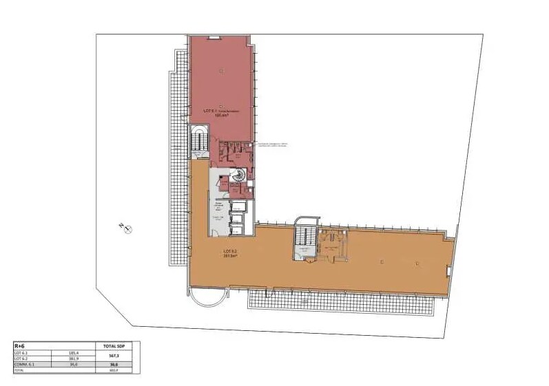 Bureau dans Ivry-sur-Seine à vendre Plan d’étage type– Image 1 sur 1