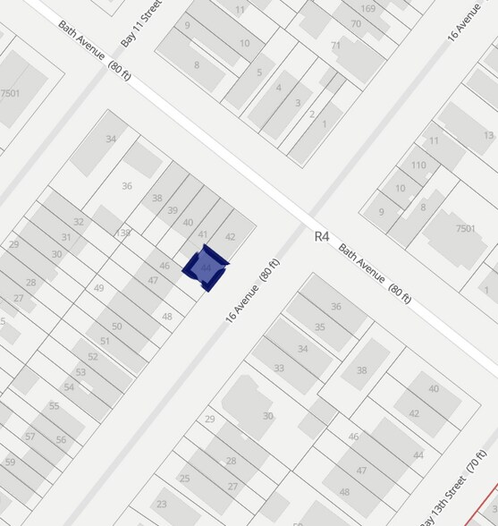 8776 16th Ave, Brooklyn, NY à vendre - Plan cadastral – Image 1 sur 1