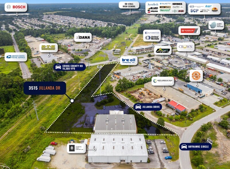 3515 Jillanda Dr, North Charleston, SC à vendre - Photo de l’immeuble – Image 3 sur 6