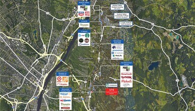 274 Troy Rd, Rensselaer, NY - Vue aérienne  vue de carte