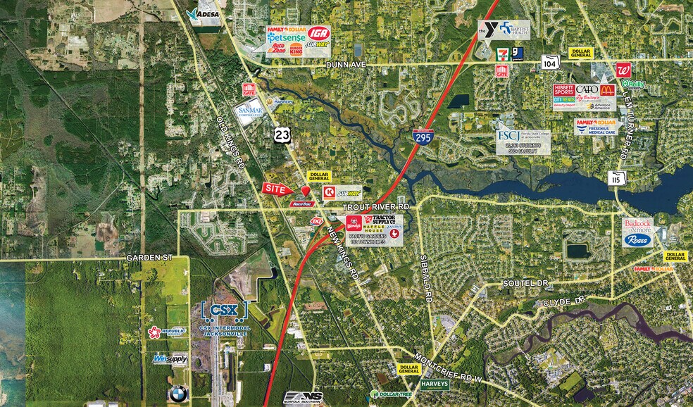 6553 Trout River Blvd, Jacksonville, FL à vendre - Photo de l’immeuble – Image 2 sur 4