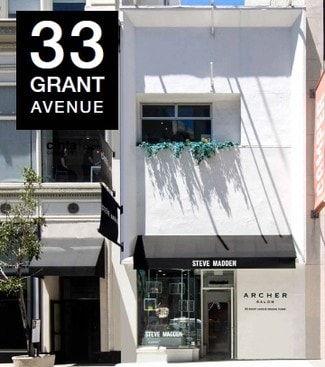 Plus de détails pour 33 Grant Ave, San Francisco, CA - Local commercial à louer