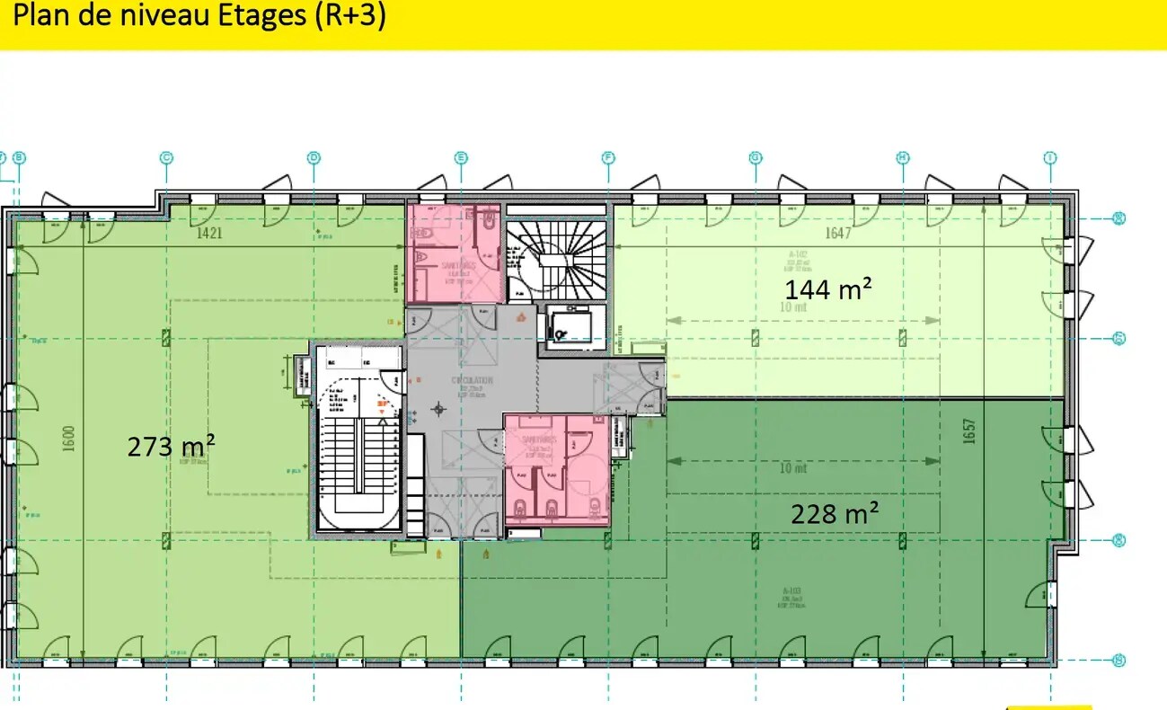 Avenue Jean Jaurès, Décines-Charpieu, RHO 69150 -  -  - Plan d’étage - Image 1 of 3