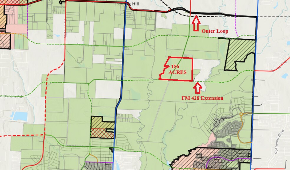 Coffey Rd, Aubrey, TX à vendre - Photo de l’immeuble – Image 1 sur 14