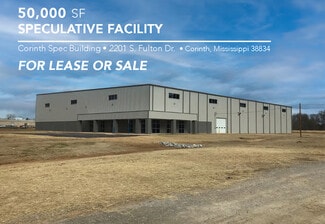 Plus de détails pour 2201 S Fulton Dr, Corinth, MS - Industriel/Logistique à vendre