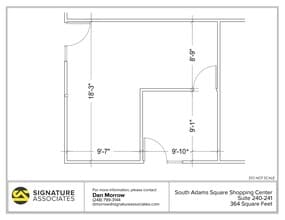 725 S Adams Rd, Birmingham, MI à louer Plan d’étage– Image 1 sur 1