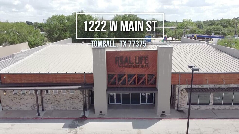 1222 W Main St, Tomball, TX à vendre - Vidéo sur l’annonce professionnelle – Image 2 sur 65