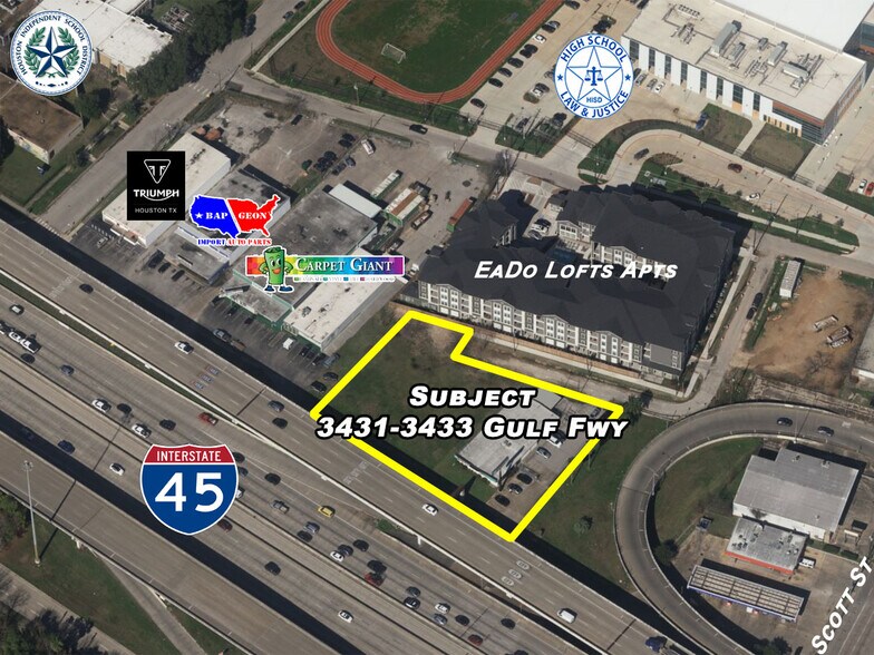 3431 Gulf Freeway, Houston, TX à vendre - Photo principale – Image 1 sur 18