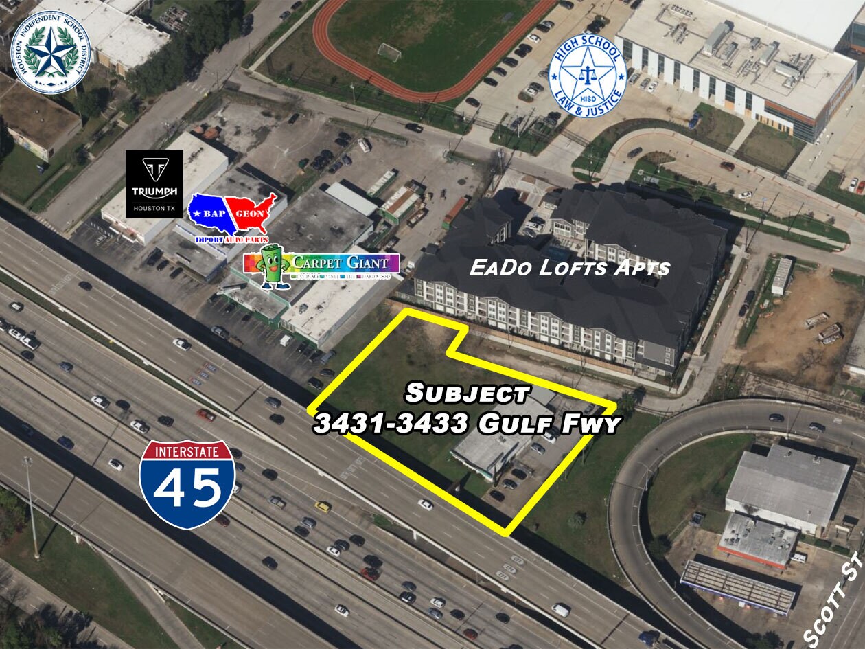 3431 Gulf Freeway, Houston, TX à vendre Photo principale– Image 1 sur 19