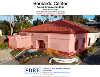 Plus de détails pour 16495 Bernardo Center Dr, San Diego, CA - Local commercial à louer