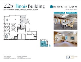 225 W Illinois St, Chicago, IL à louer Plan d’étage– Image 2 sur 14