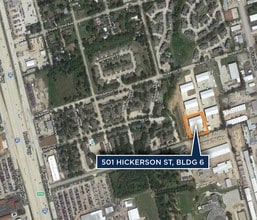 501 Hickerson St, Conroe, TX - Vue aérienne  vue de carte