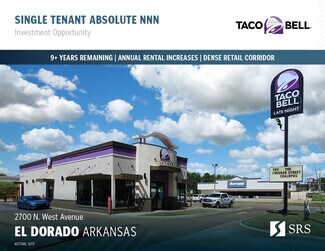 Plus de détails pour 2700 N West Ave, El Dorado, AR - Local commercial à vendre