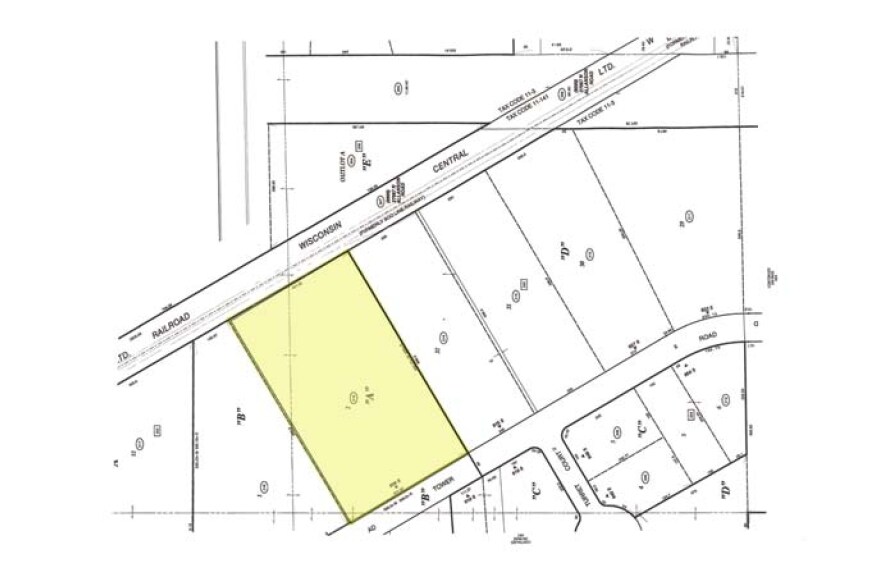 913 Tower Rd, Mundelein, IL à vendre - Plan cadastral – Image 2 sur 3