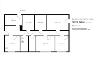 9712 Belair Rd, Nottingham, MD à louer Plan d’étage– Image 1 sur 1
