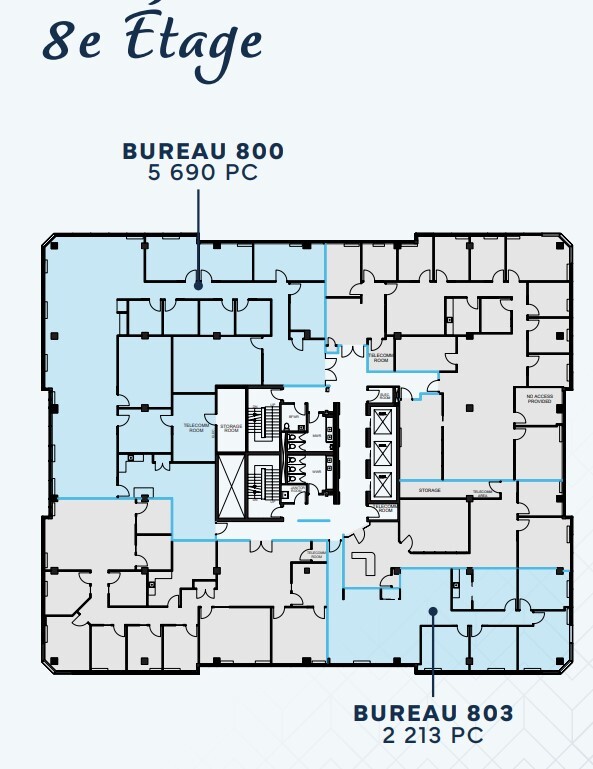 9001 Boul De L'acadie, Montréal, QC à louer Plan d’étage– Image 1 sur 1