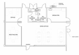 2828-2840 S Alameda St, Vernon, CA à louer Plan d’étage– Image 1 sur 2
