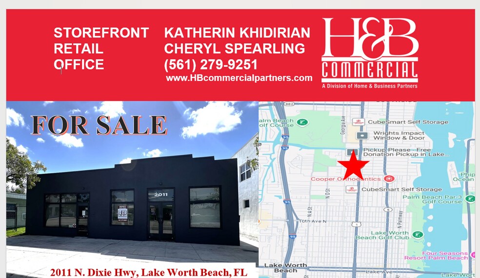 2011 N Dixie Hwy, Lake Worth, FL à vendre - Photo de l’immeuble – Image 2 sur 11