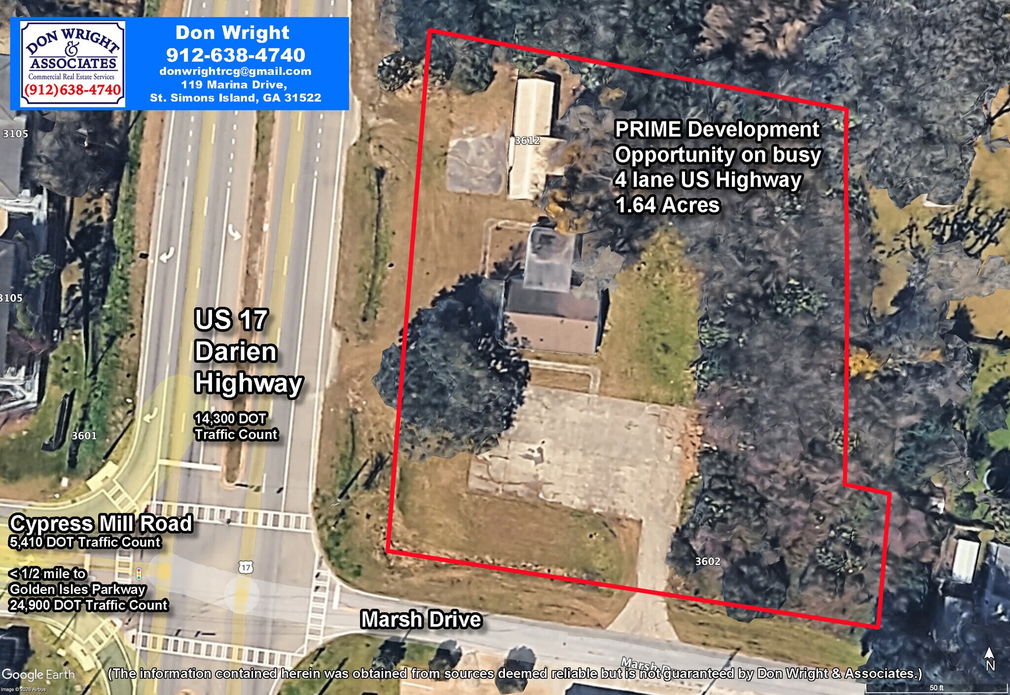 3610 Darien Hwy, Brunswick, GA à vendre Photo de l’immeuble– Image 1 sur 6