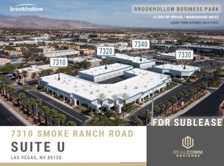 Plus de détails pour 7310 Smoke Ranch Rd, Las Vegas, NV - Local d'activités à louer
