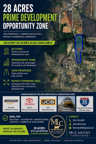 Plus de détails pour 12203 Loop 1604 W, Von Ormy, TX - Terrain à vendre