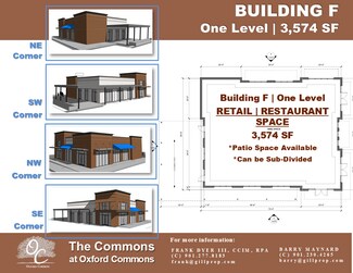 Plus de détails pour 800 Sisk Ave, Oxford, MS - Bureau, Local commercial à louer