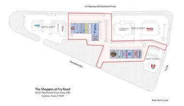 26321 Northwest Fwy, Cypress, TX à louer Plan de site– Image 1 sur 1
