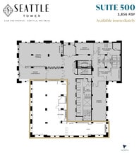 1218 3rd Ave, Seattle, WA à louer Plan d’étage– Image 1 sur 5