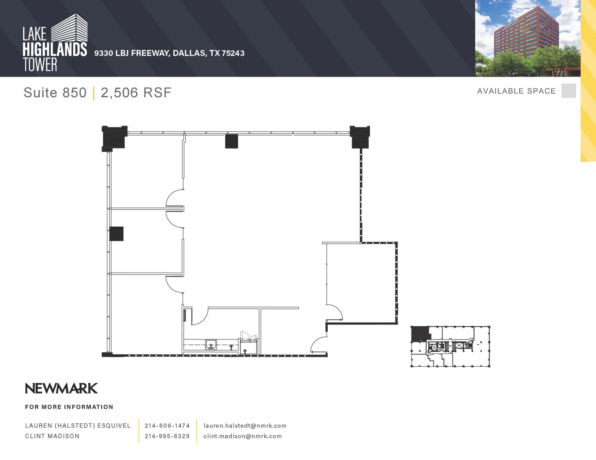 9330 Lyndon B Johnson Fwy, Dallas, TX à vendre Plan d’étage– Image 1 sur 1