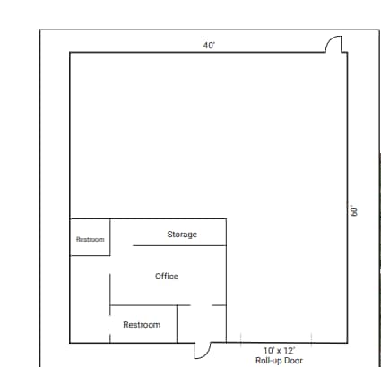 5758 Harrison Ave, Austell, GA à louer Plan d’étage– Image 1 sur 1