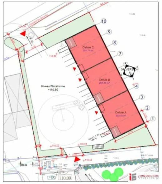 Local d'activités dans La Mézière à vendre - Photo de l’immeuble – Image 2 sur 3
