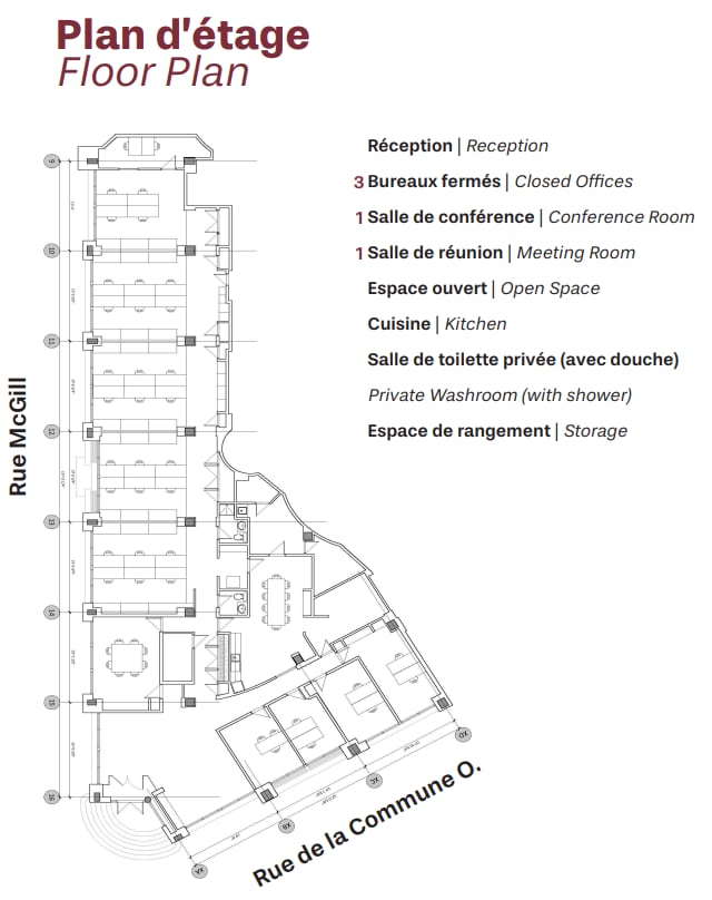 1 Rue McGill, Montréal, QC H2S 2M4 - Lot 377 - - Plan d’étage - Image 1 of 8