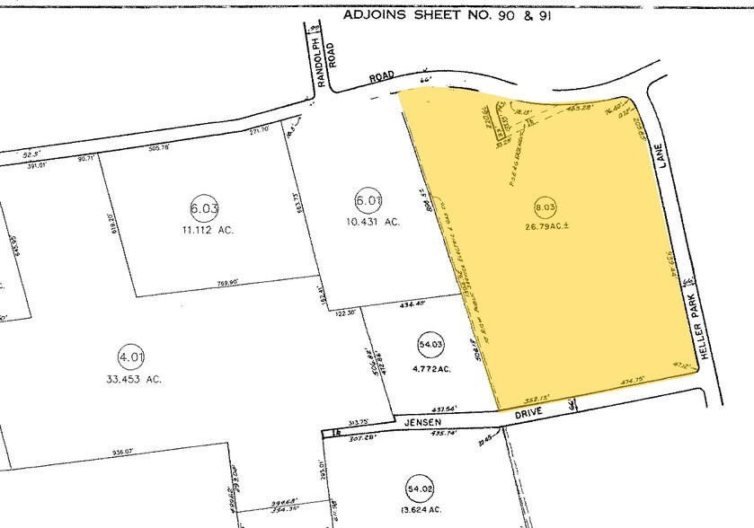 1 Heller Park Ln, Somerset, NJ à louer - Plan cadastral – Image 2 sur 7