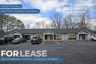 Plus de détails pour 219-239 N Parkway, Jackson, TN - Bureau à louer