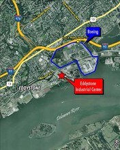 1001 Industrial Hwy, Eddystone, PA - Vue aérienne  vue de carte