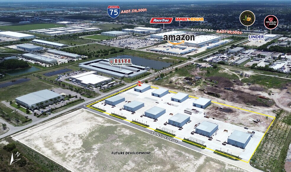 7958/7962 USA Industrial Drive, Fort Myers, FL à louer - Aérien – Image 3 sur 8