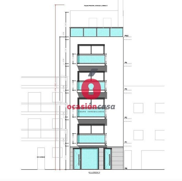 Local commercial dans Badalona, Barcelona à vendre - Plan d’étage type – Image 3 sur 5