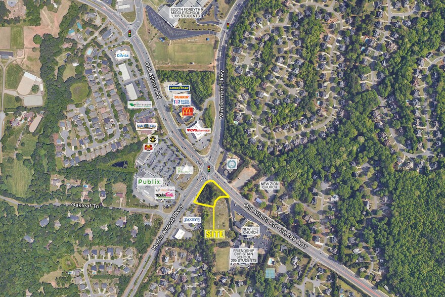 Old Atlanta Rd & Mathis Airport Blvd rd, Cumming, GA à louer - Photo de l’immeuble – Image 2 sur 2