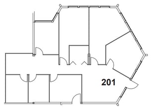 8825 Aero Dr, San Diego, CA à louer Plan d’étage– Image 1 sur 2