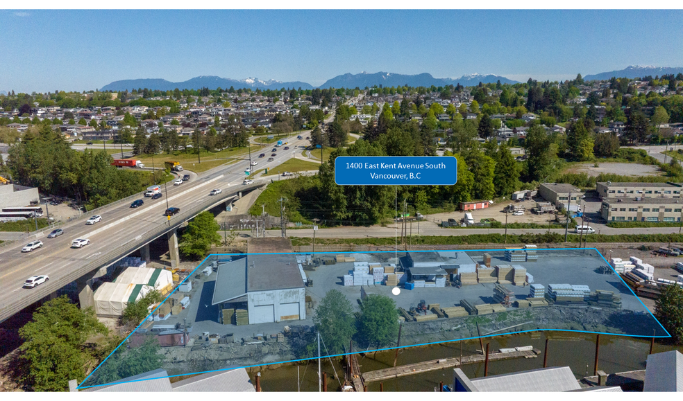 1400 E Kent Av S, Vancouver, BC à vendre - Photo de l’immeuble – Image 1 sur 5