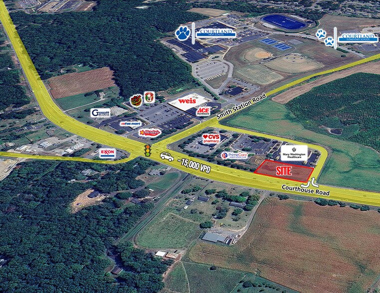 9751 Courthouse Rd, Spotsylvania, VA à vendre - Photo de l’immeuble – Image 2 sur 2