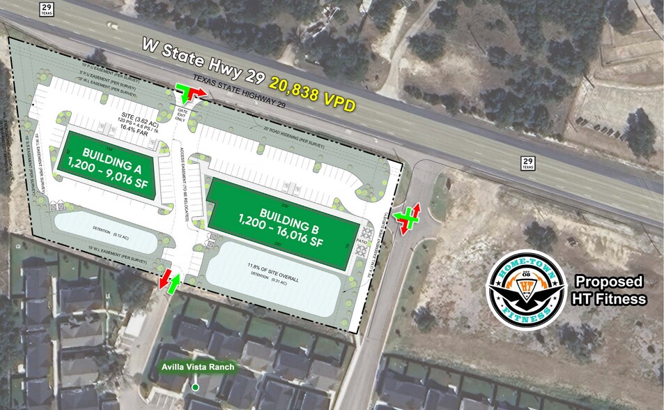 10085 W State Highway 29, Liberty Hill, TX à louer - Photo de l’immeuble – Image 2 sur 10