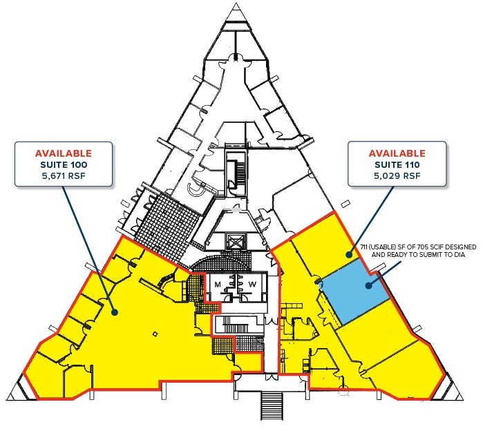 5475 Tech Center Dr, Colorado Springs, CO à louer Plan d’étage– Image 1 sur 1