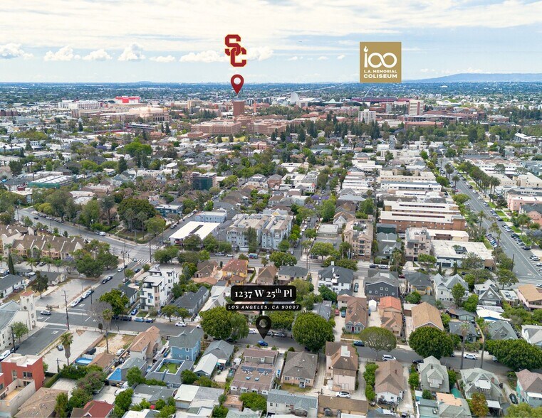 1237 W 25th St, Los Angeles, CA à vendre - Photo de l’immeuble – Image 2 sur 11