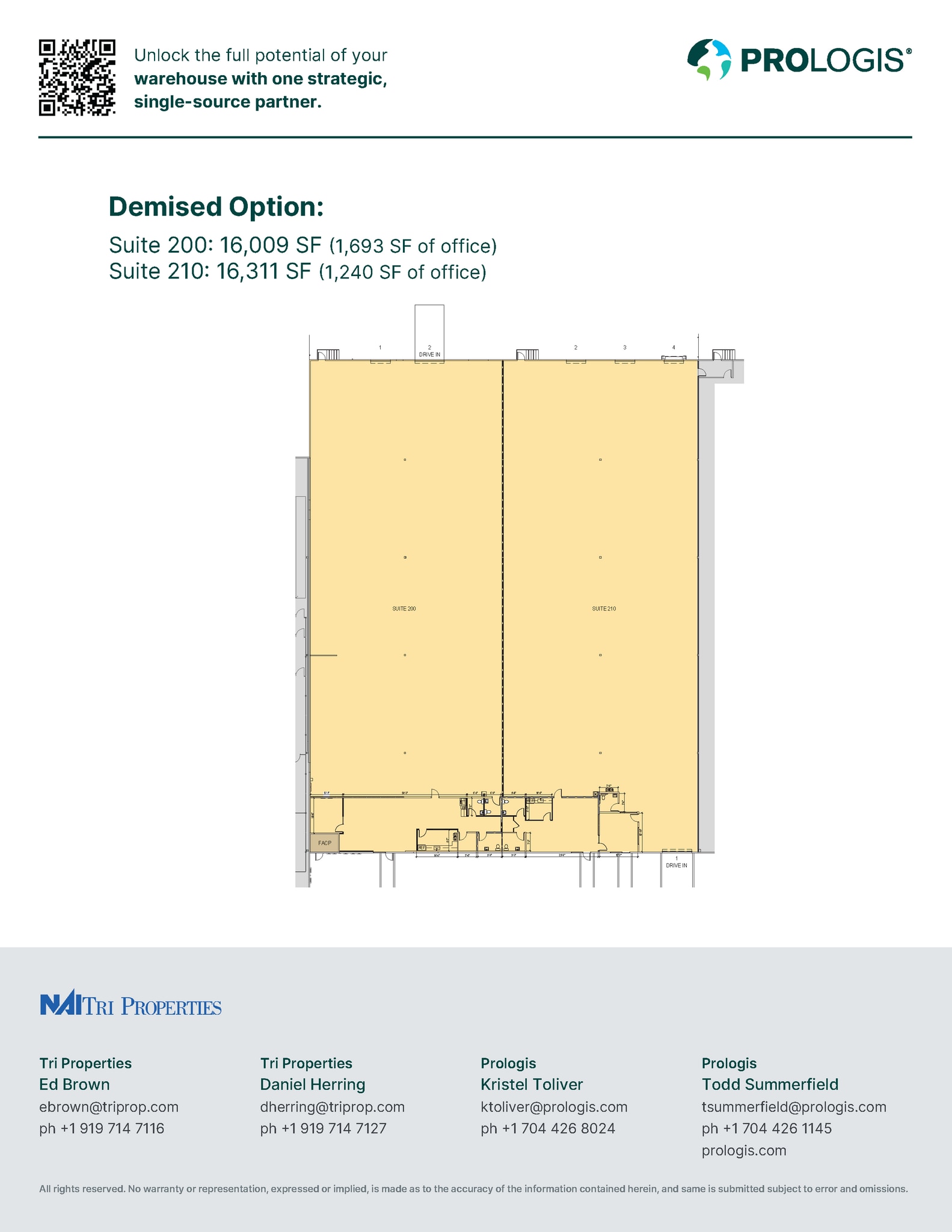 1000 Parliament Ct, Durham, NC à louer Plan de site– Image 1 sur 2