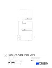 1020-1080 NW Corporate Dr, Troutdale, OR à louer Plan de site– Image 1 sur 1