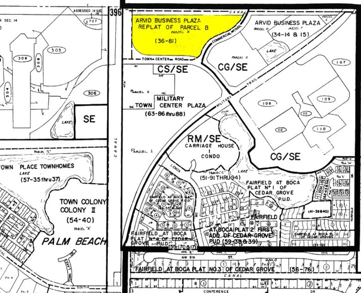 5355 Town Center Rd, Boca Raton, FL à louer - Plan cadastral – Image 2 sur 34