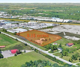 Plus de détails pour 2396 Cedar Creek Rd, Ayr, ON - Terrain à vendre